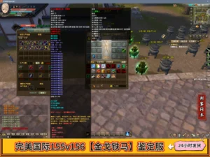 完美国际155v156【金戈铁马】鉴定服